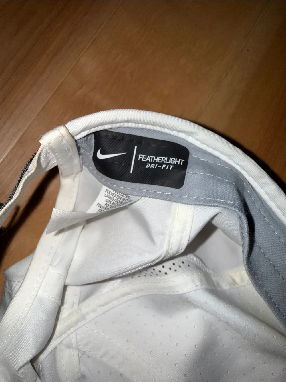 Nike 2020 Tokyo Featherlite Dri Fit White a Performance Visor Cap NWOT